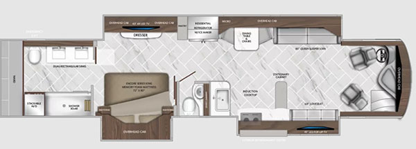 American Eagle 45K Class A Motorhome