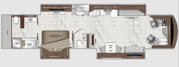 American Tradition 42Q  Class A Motorhome