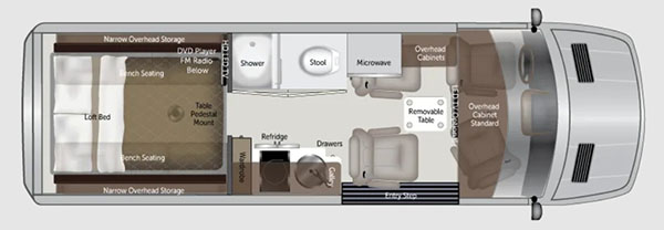 American Coach Class B Motorhome