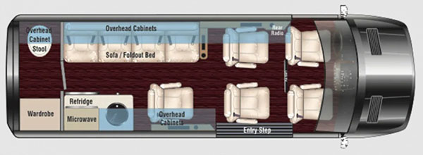 American Coach Patriot Cruiser S6 Class B Motorhome